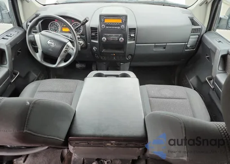 2014 Nissan Titan S из США, поврежденный, VIN 1N6BA0EJ3EN502418